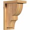 Ekena Millwork Ridgewood Smooth Corbel w/Backplate, Western Red Cedar, 5 1/2"W x 8"D x 12"H COR06X08X12RID01SWR - alternate 1